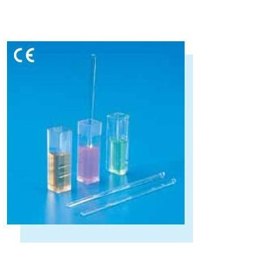 Cubeta espect. UV PMMA estándar, 4.5 ml, c··1000