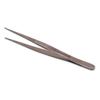 Pinza disección punta fina, 140 mm