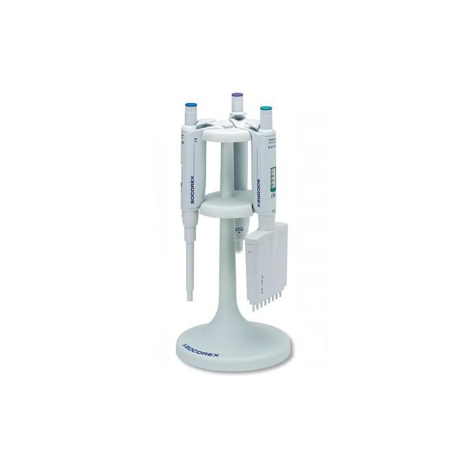 Soporte 340 p··3 pipetas, gris