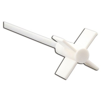 Varilla agitación en cruz, 5X350mm, PTFE