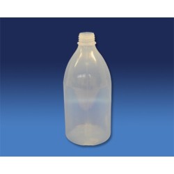 Frasco PE b/estrecha 2000ml s/tapón DIN GL28