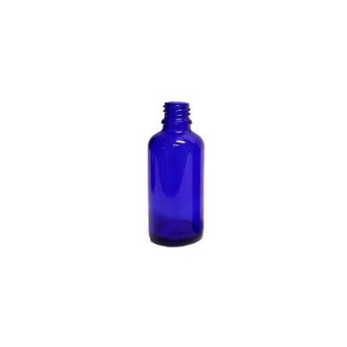 Frasco DIN18 azul cobalto, 50 ml