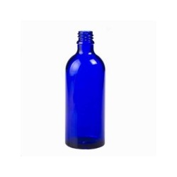 Frasco DIN18 azul cobalto, 100 ml