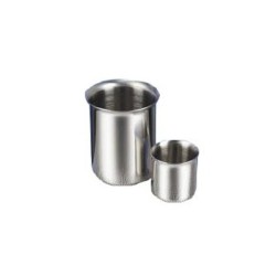 Vaso inox. sin pico, 250 mL