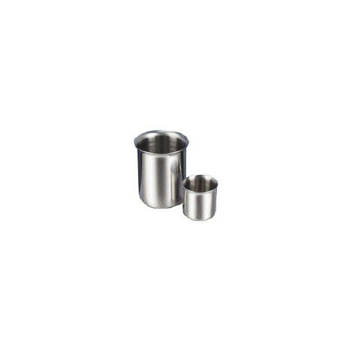 Vaso inox. sin pico, 250 mL