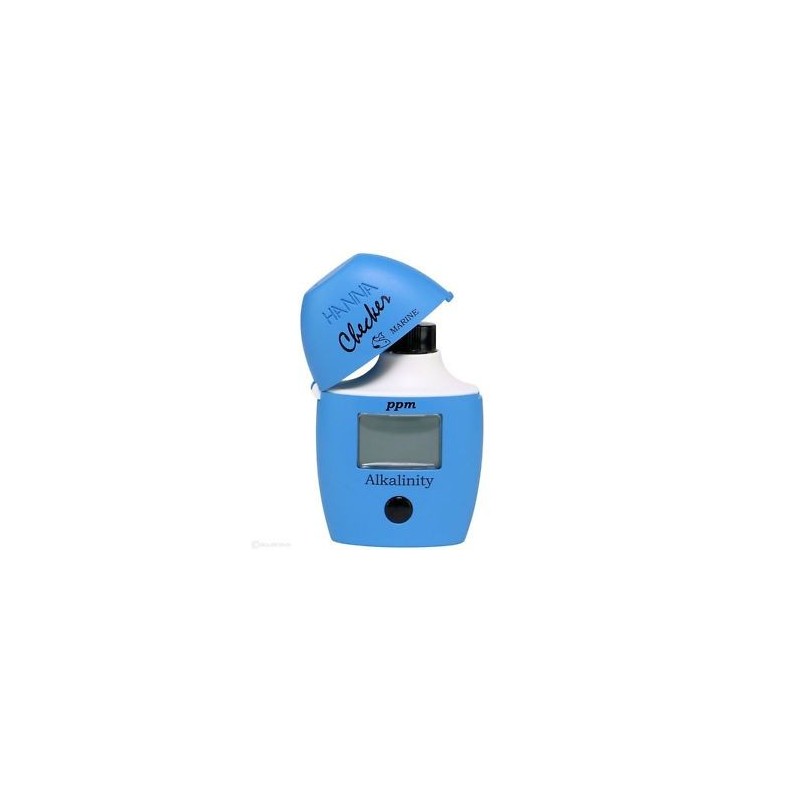 HI755 Medidor Alcalinidad Checker Agua Salada 0-300 PPM 