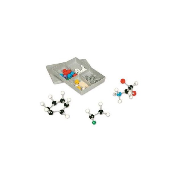  Kit molecular Química Orgánica, alumno: 50 piezas de átomos 