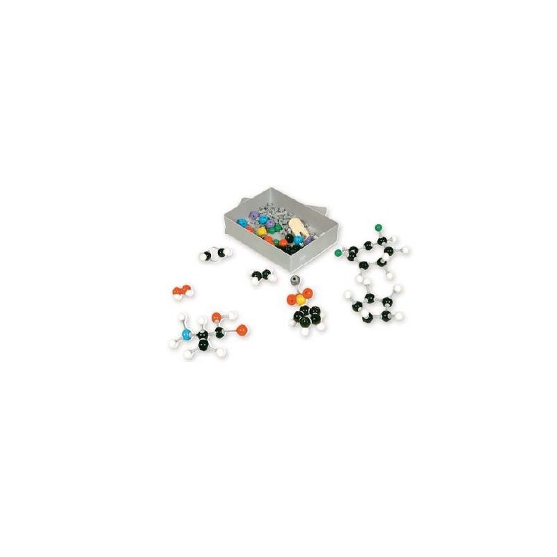  Kit molecular Química Orgánica, alumno: 50 piezas de átomos 