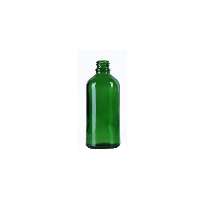 Frasco 100mL Verde Cobalto, DIN 18