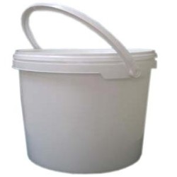 Contenedor Cilindrico de PP con Asa 2,5L