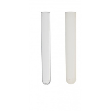 Tubo de 16x100mm 10ml en PS transparente (500uds)   