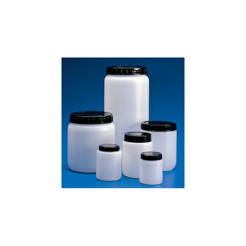 Vaso cilíndrico c··tapón HDPE, 1000 ml