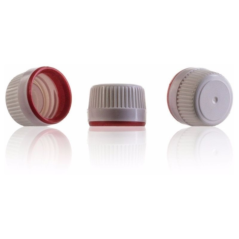 Tapón rosca p··frasco cristal DIN28