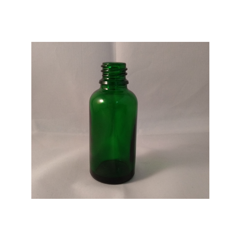 frasco din18 verde cobalto 30ml