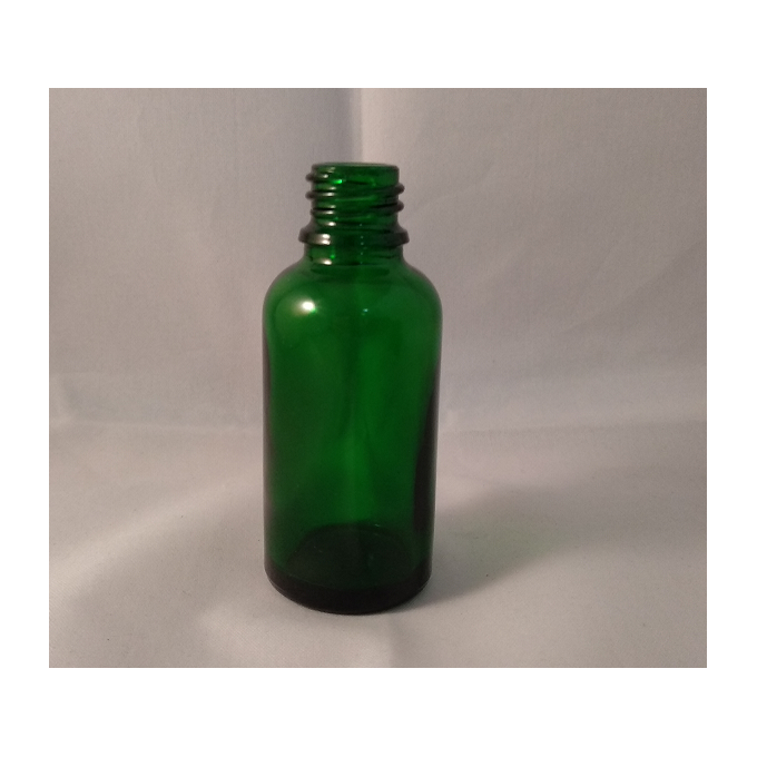 frasco din18 verde cobalto 30ml