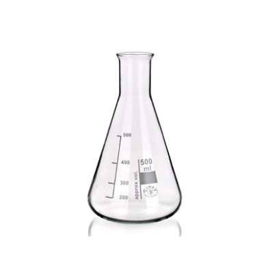 Matraz Erlenmeyer Simax c/estrecho 250ml