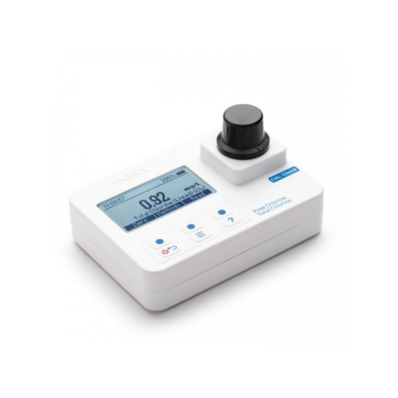 Fotómetro portátil Cloro libre (0,00 a 5,00 mg/L) HI97701