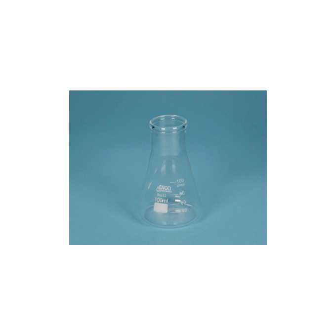 Matraz Erlenmeyer b/ancha, 50 mL