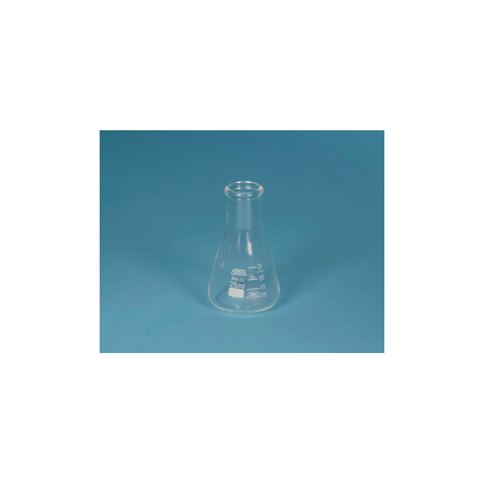 Matraz Erlenmeyer, 25 mL