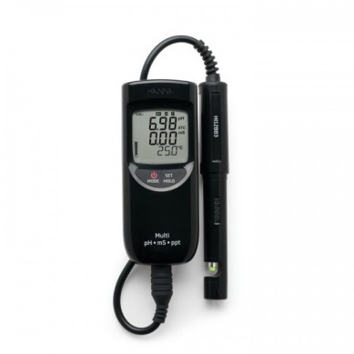 Multiparamétrico portátil (pH /CE /TDS /Temperatura) HI991301
