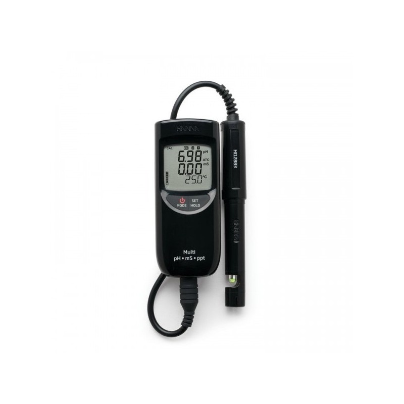 Multiparamétrico portátil (pH /CE /TDS /Temperatura) HI991301