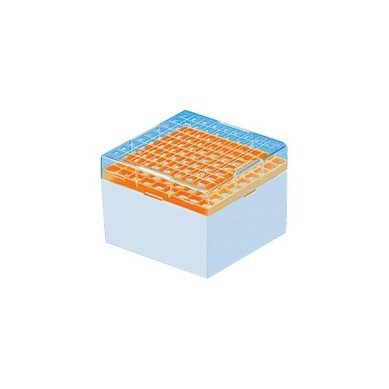 Caja PC congelable c/tapa numerada criotubos 2ml