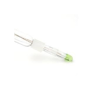 Electrodo pH cuerpo vidrio, unión abierta, muestras difíciles Plug in HI10480