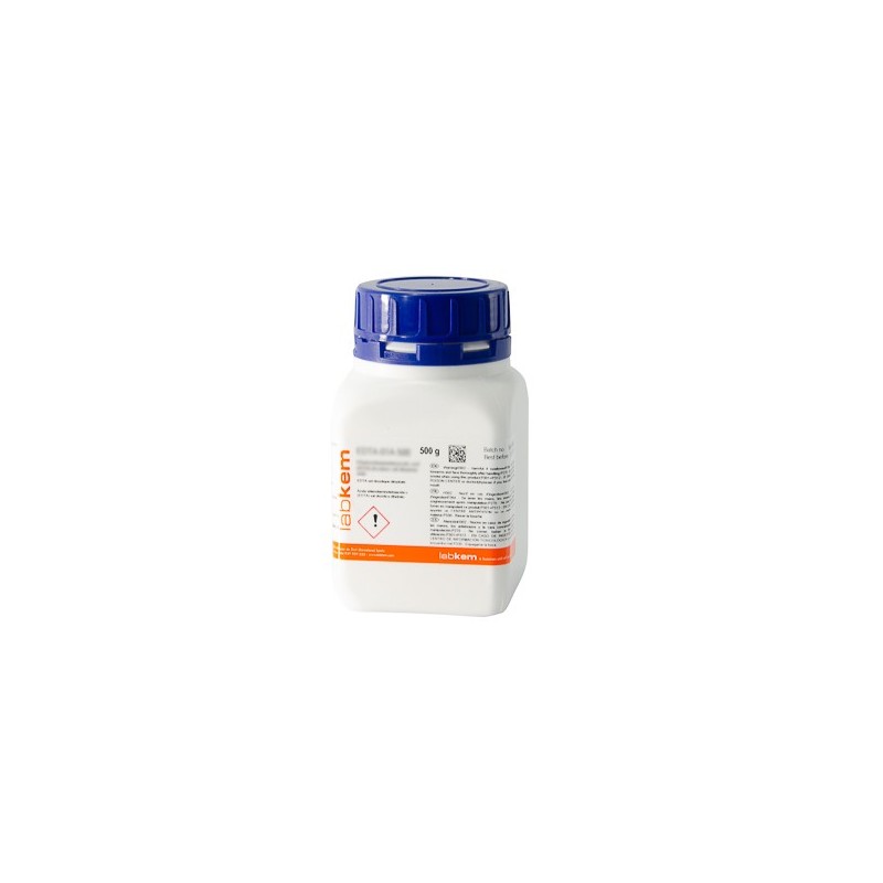 Ácido Etilendiaminotetraacetico (EDTA) Sal Disodica Dihidrato AGR 500gr