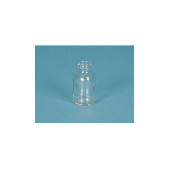 Vial inyección transparente, 15 mL