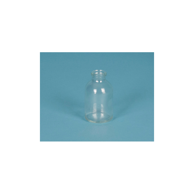 Vial inyección transparente, 30 mL