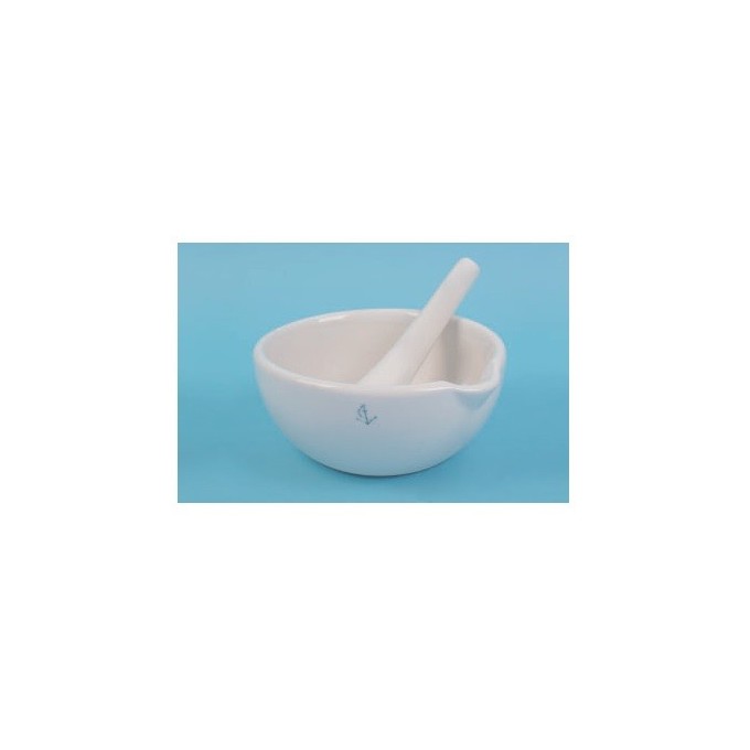 Mortero porcelana c··mano, 160 mm