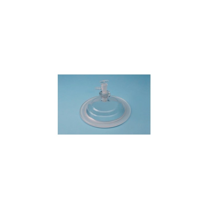 Tapa botón de vidrio para desecador 200mm Esm 24/29