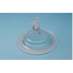 Tapa botón de vidrio para desecador 250mm Esm 24/29