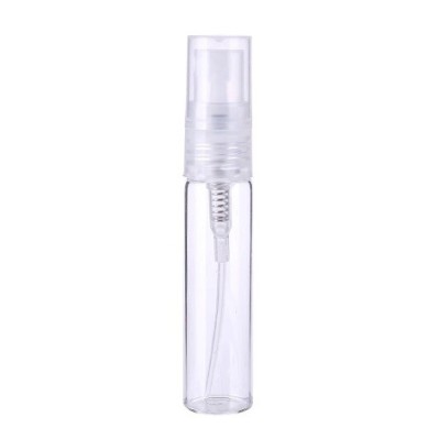 Mini Frasco 3 ml Transparente con Vaporizador 