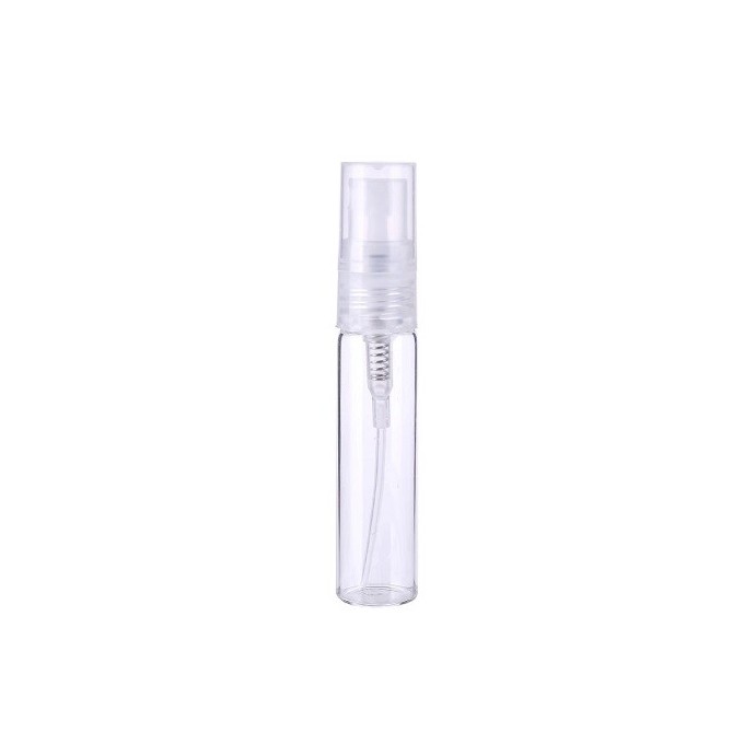 Mini Frasco 3 ml Transparente con Vaporizador 