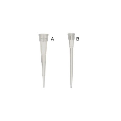 Puntas de PP para  Micropipetas  0,5 - 10 μl tipo Eppendorf (B))