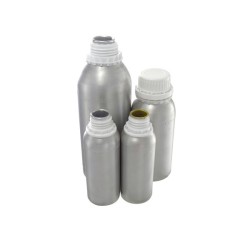 Frasco Aluminio 250ml (5uds) sin revestimiento