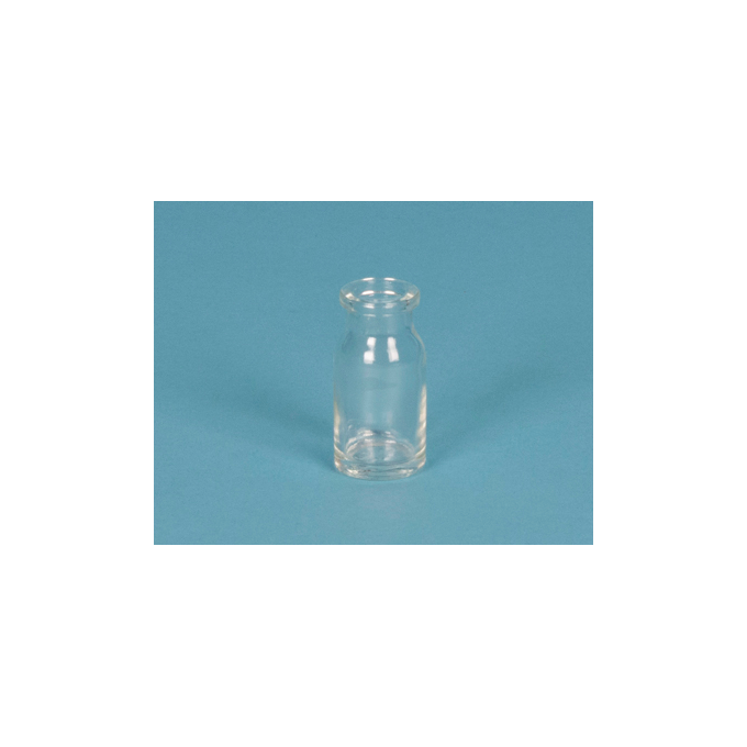 Vial inyección transparente, 8 mL