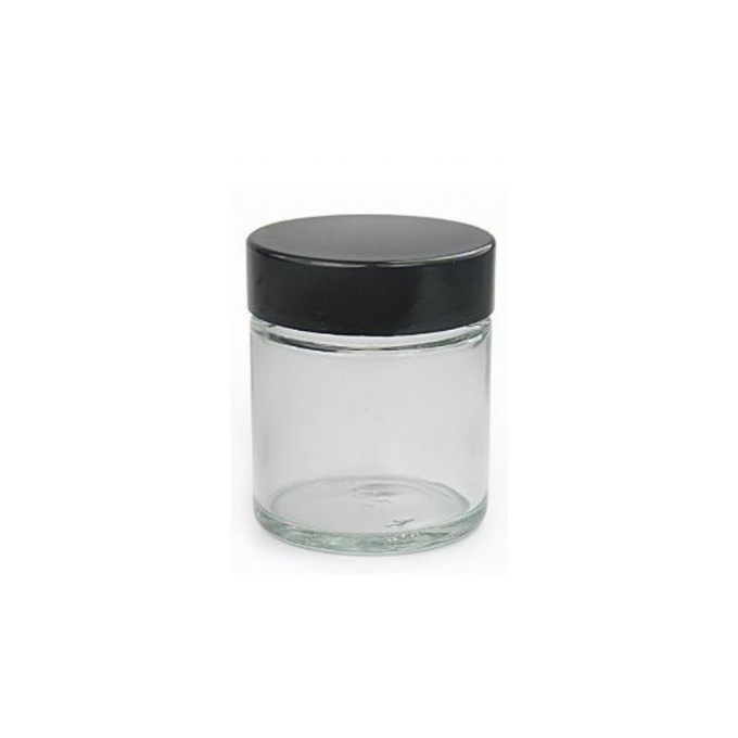 Bote rosca 60 ml con tapa baquelita negra 