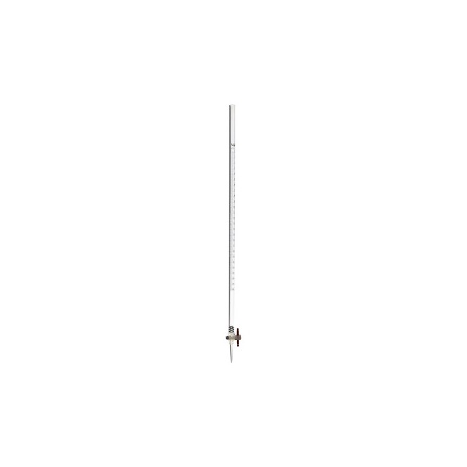 Bureta llave PTFE, clase A, 10 ml