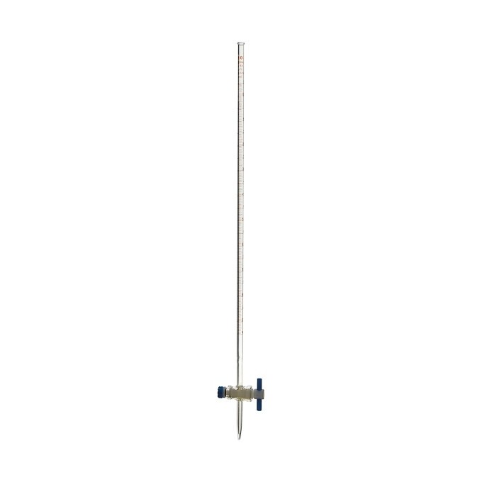 Bureta llave PTFE, clase A, 100 ml