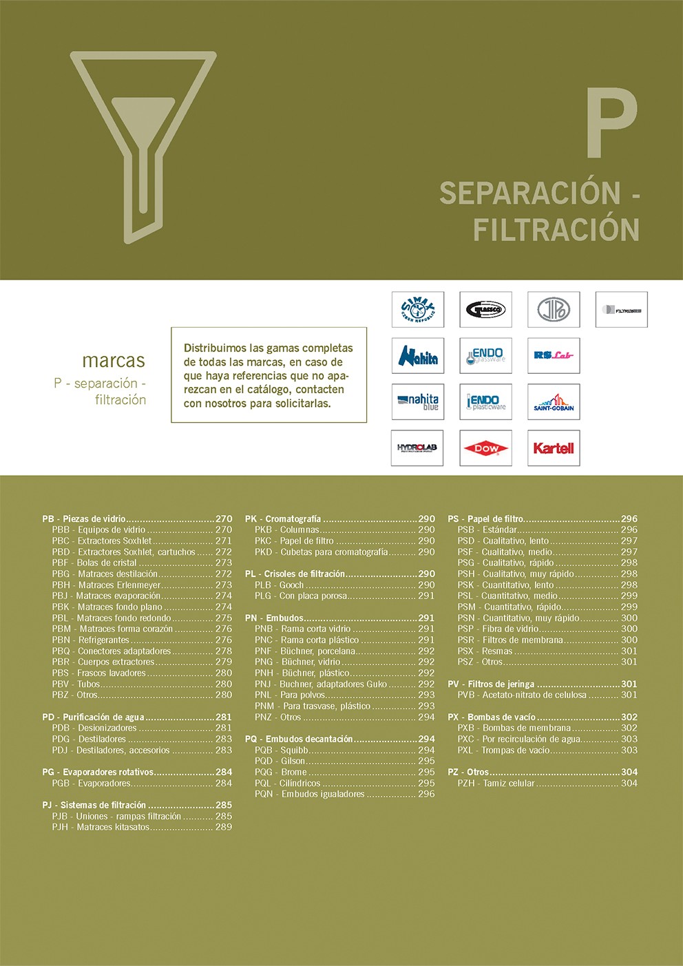 Separación - filtración